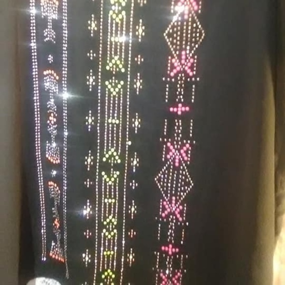 Sheer Black - Shoulderless Top - Picture 4 of 4